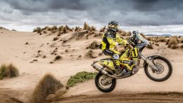 Svitko a 10. lett a Dakar utolsóelőtti szakaszán