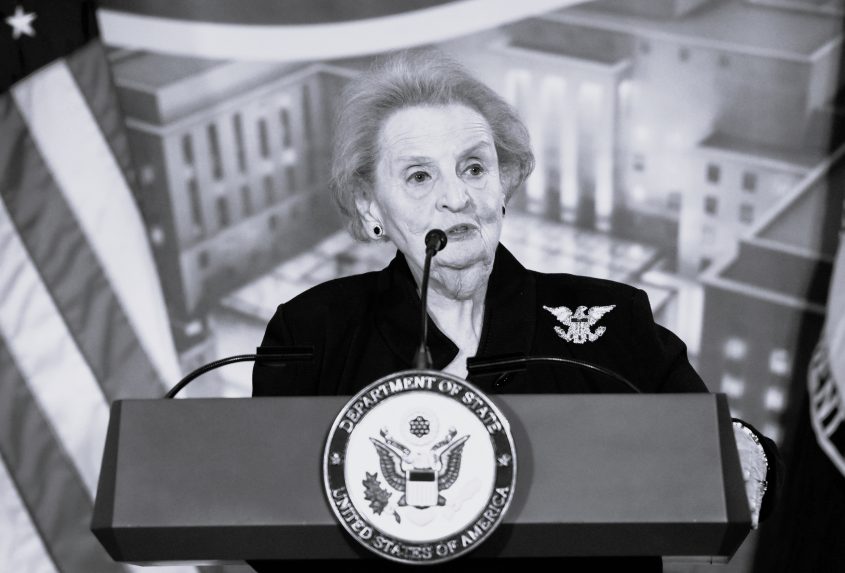 Elhunyt Madeleine Albright