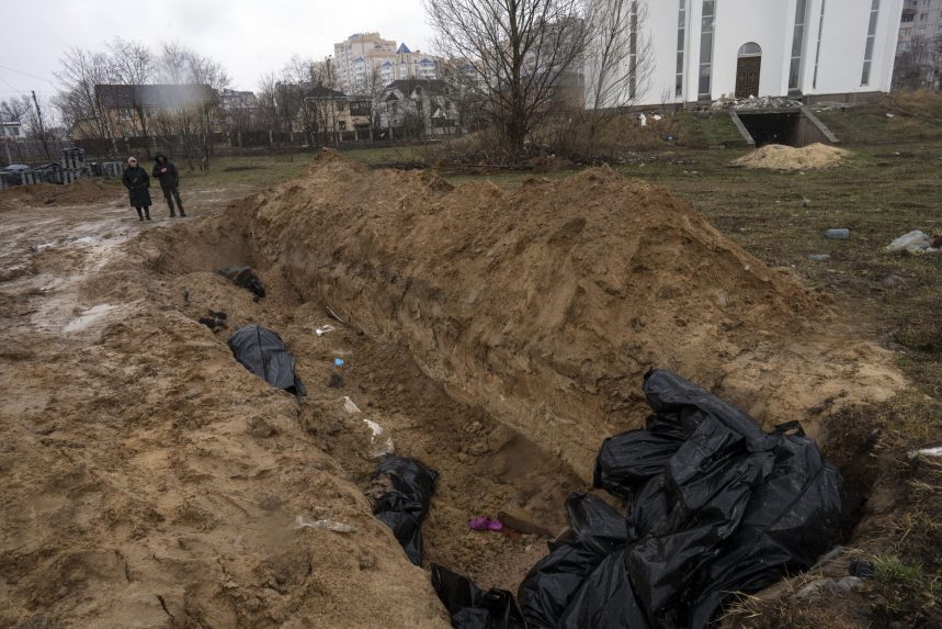 További két tömegsírt találtak Izjumban