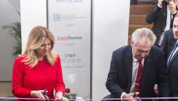 Zuzana Čaputová pénteken Prágában találkozik Miloš Zeman cseh elnökkel