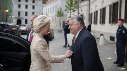 Budapestre látogatott tegnap késő délután Ursula von der Leyen