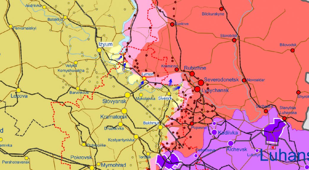 Már Luhanszk megyére is kiterjedhet az ukrán ellenoffenzíva