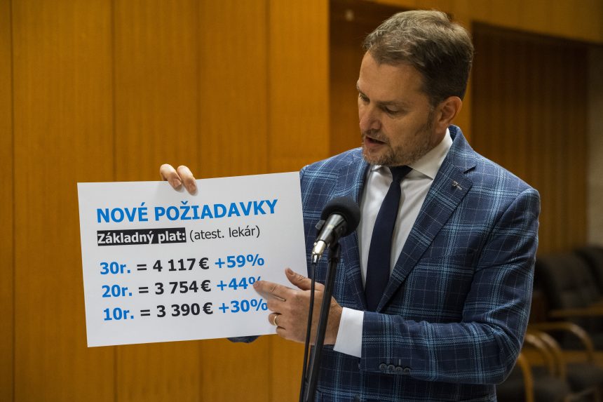 Milyen szerepe volt Igor Matovičnak az orvosszakszervezet és a kormány tárgyalásai során?