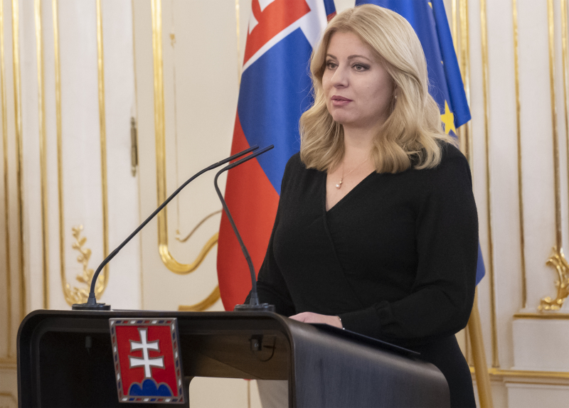 Egyre nagyobb bevételi egyenlőtlenségekre hívta fel a figyelmet Zuzana Čaputová