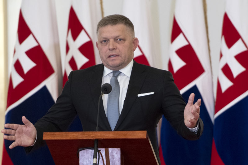 Pénteken Csehországba látogat Robert Fico