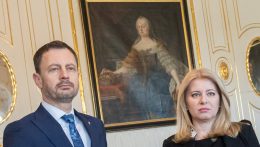 Zuzana Čaputová államfő elfogadta Eduard Heger lemondását