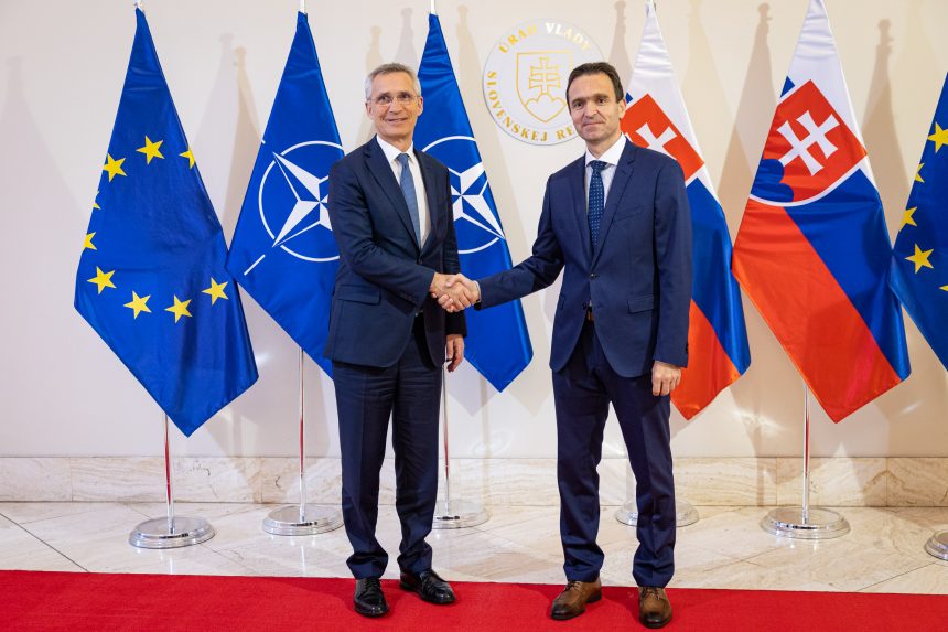 Stoltenberg: Szlovákia számíthat a NATO-ra, védelmi szövetség vagyunk