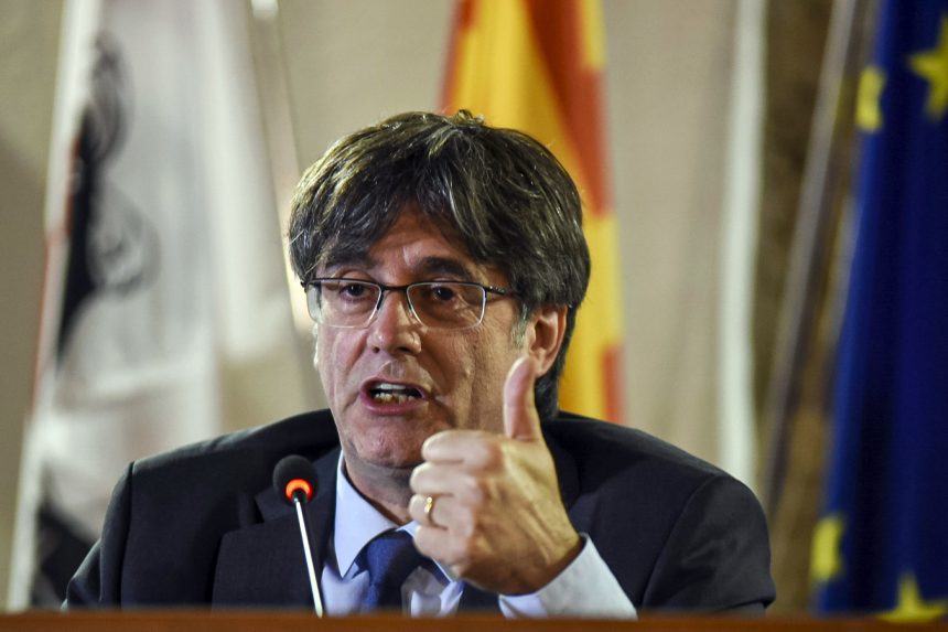 Az EU Bírósága megerősítette Carles Puigdemont  európai parlamenti képviselői mentelmi jogának felfüggesztését