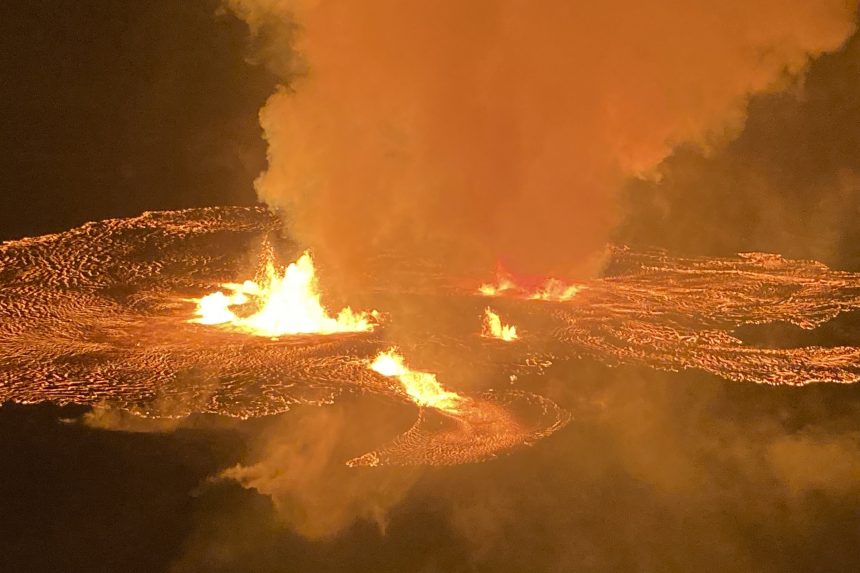 Hawaiin ismét kitört a Kilauea vulkán