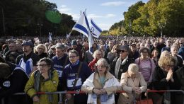 Izrael és Palesztina mellett kiálló tüntetéseken is ezrek vettek részt világszerte