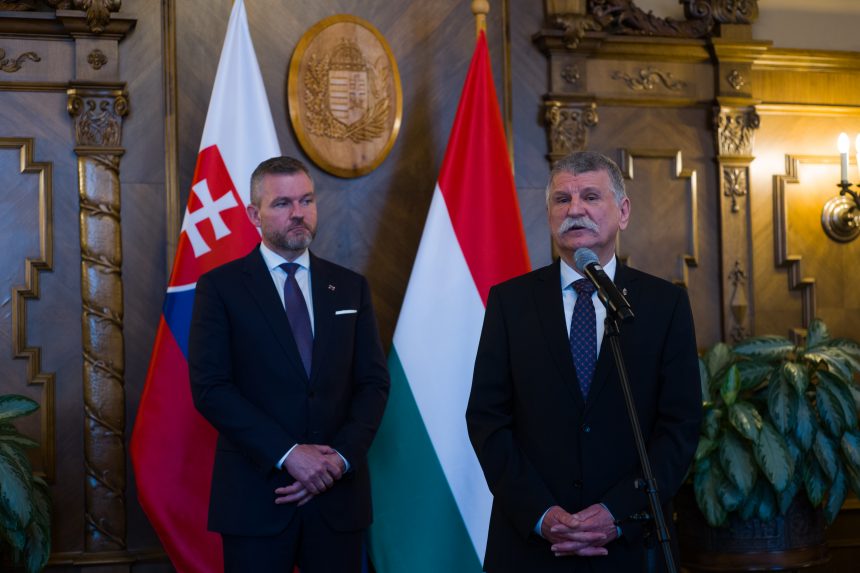 Budapestre látogat Peter Pellegrini