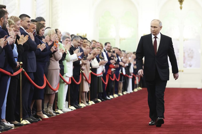 Mindössze 6 uniós tagállam képviselője vett részt Putyin beiktatásán