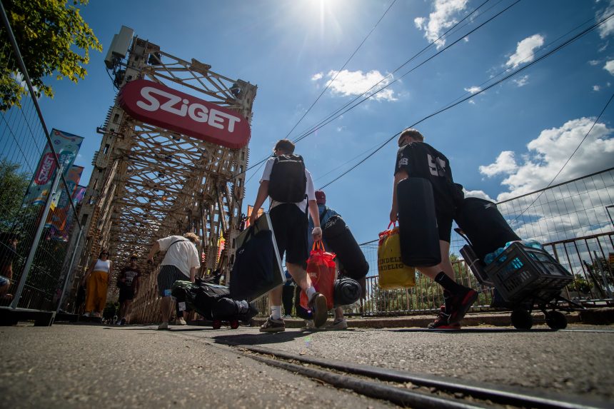 Elkezdődött a Sziget fesztivál