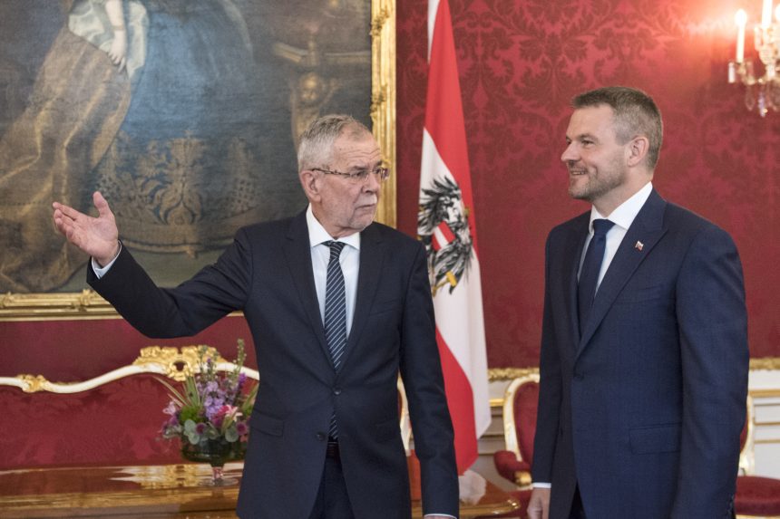 Peter Pellegrini Alexander Van der Bellennel és szlovák honfitársaival találkozik Bécsben