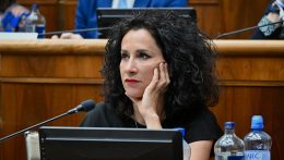 Martina Šimkovičová kulturális miniszter leváltásáról tárgyalt hétfőn a parlament