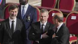 Peter Pellegrini köztársasági elnök vezeti a szlovák delegációt a pápa temetésén