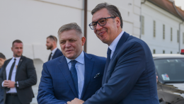 A szerb elnökkel találkozott Moszkvában Robert Fico kormányfő