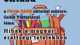 Hibák a magyar érettségi tételekben
