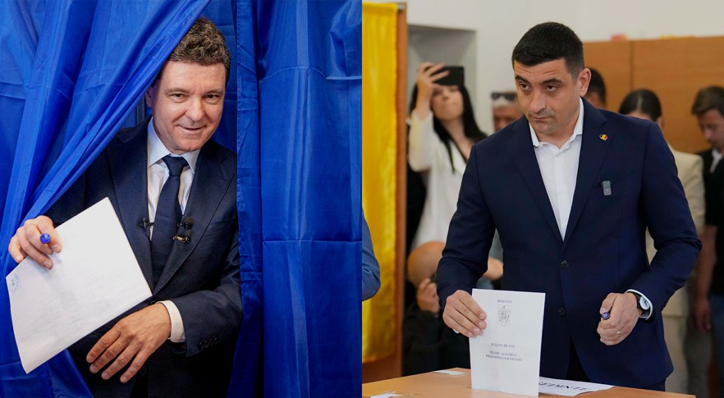 A románok George Simion és Nicușor Dan között választanak a vasárnapi elnökválasztáson