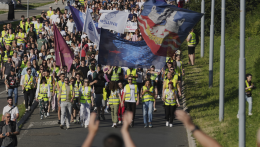 Tüntetések voltak Szerbiában