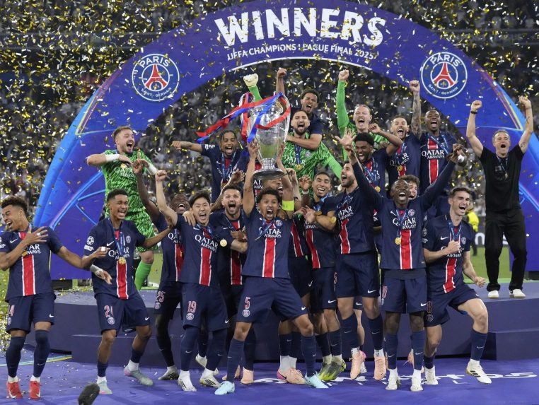 Labdarúgó BL-döntő: a PSG felért a csúcsra