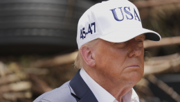 Donald Trump amerikai elnök pénteken személyesen látogatott el Texasba