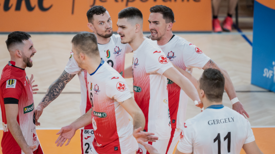 A komáromi röplabdasport él és virágzik