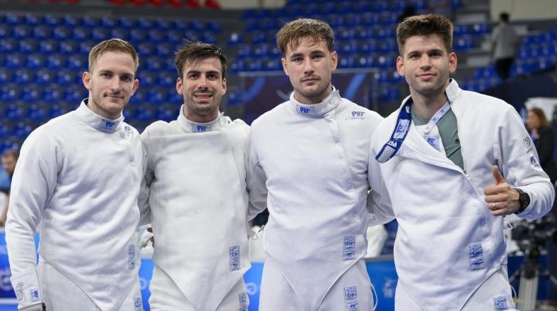 Vívó-vb: ezüstérmes a magyar férfi párbajtőrcsapat
