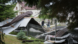 Segély a vihar sújtotta kelet-szlovákiai családoknak