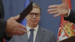 A szerb államfő szerint sikerült megőrizni a békét Szerbiában