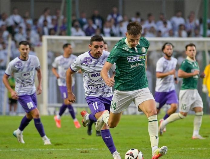 NB I: az Újpest tíz emberrel szerzett pontot Győrött