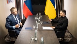 Volodimir Zelenszkij ukrán elnökkel találkozott Ungváron Robert Fico kormányfő