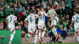 Labdarúgó vb-selejtező: Írország‑Magyarország 2:2 (0:2)