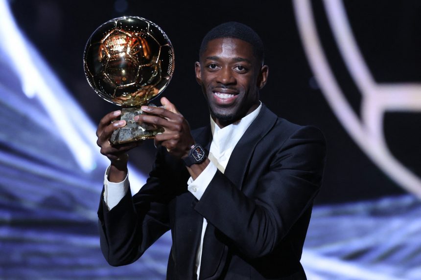Aranylabda: Ousmane Dembélé nyerte a díjat