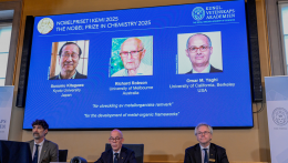 Kiosztották a kémiai Nobel-díjat