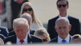 Megérkezett Izraelbe az amerikai elnök