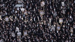 Ultraortodox zsidók tüntettek Jeruzsálemben a katonai sorozás miatt