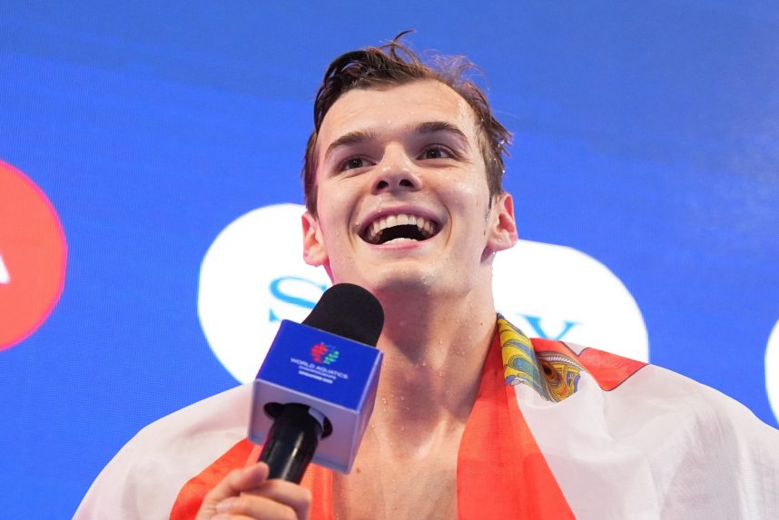 Rövidpályás úszó-VK: Kós Hubert világcsúccsal nyert 200 háton