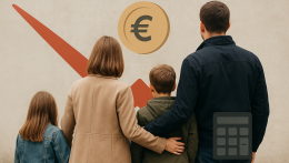 Egy kétgyermekes család jövőre átlagosan majd ezer euróval kevesebből gazdálkodhat