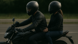 Tilos lenne alkoholt fogyasztani a motorok utasainak