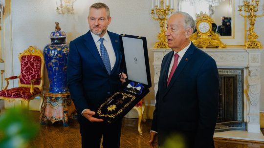 Szlovákiát és Portugáliát összeköti az előretekintés és az innovációba vetett hit – mondta az államfő