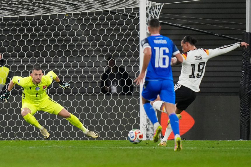 Labdarúgó vb-selejtező: Németország‑Szlovákia 6:0 (4:0)