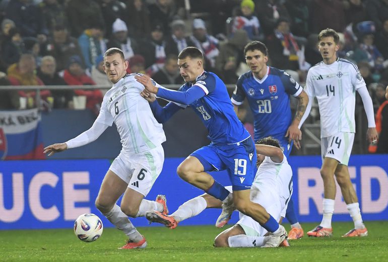 Labdarúgó vb-selejtező: Szlovákia‑Észak-Írország 1:0