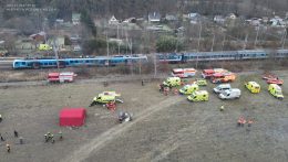 Valószínűleg a piros lámpa figyelmen kívül hagyása okozta a csehországi vonatbalesetet