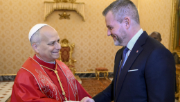 Peter Pellegrini meghívta XIV. Leó pápát Szlovákiába