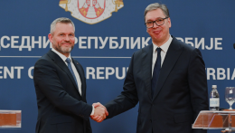 Szerbiában tárgyalt Peter Pellegrini