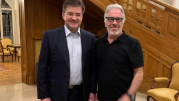 Epstein-ügy: Újabb fotó került elő, ami bizonyítja, hogy Miroslav Lajčák tartotta a kapcsolatot Jeffrey Epsteinnel