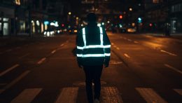 A rendőrség a fényvisszaverők viselésére figyelmezteti a gyalogosokat