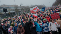 Koppenhágában Trump tervei ellen tüntettek