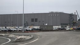 Nagy erőkkel halad a Volvo-gyár építése